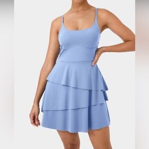 Body shaping activewear dress